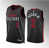 Men's Miami Heat #2 Terry Rozier III Black 2023-24 City Edition Stitched Basketball Jersey Dzhi,baseball caps,new era cap wholesale,wholesale hats